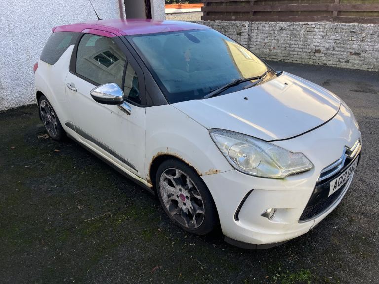 Citroen DS3 1.6 diesel 6 Speed. Spares or Repairs 