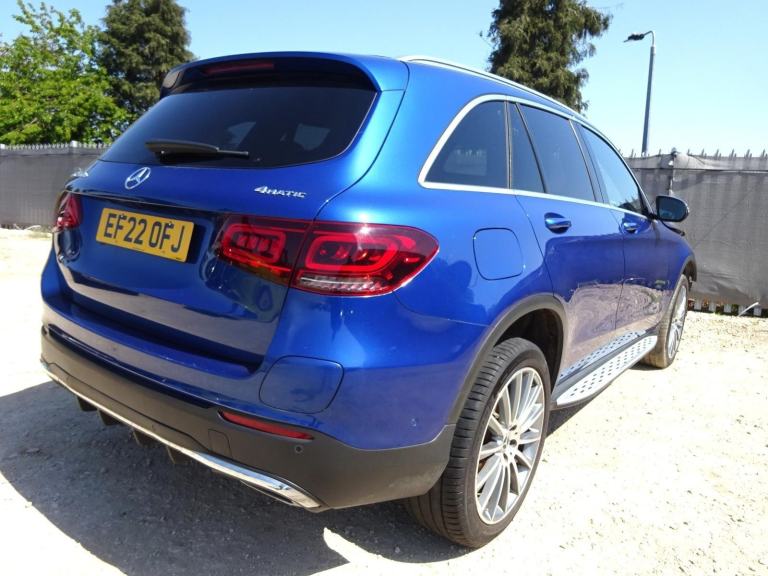 2022 22 REG MERCEDES GLC 300 AMG LINE PREMIUM 4MATIC HYBRID AUTO DAMAGED SALVAGE