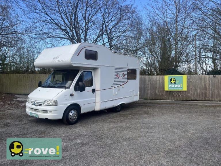 LMC Liberty A560 4 berth 2 belt rear lounge Motorhome