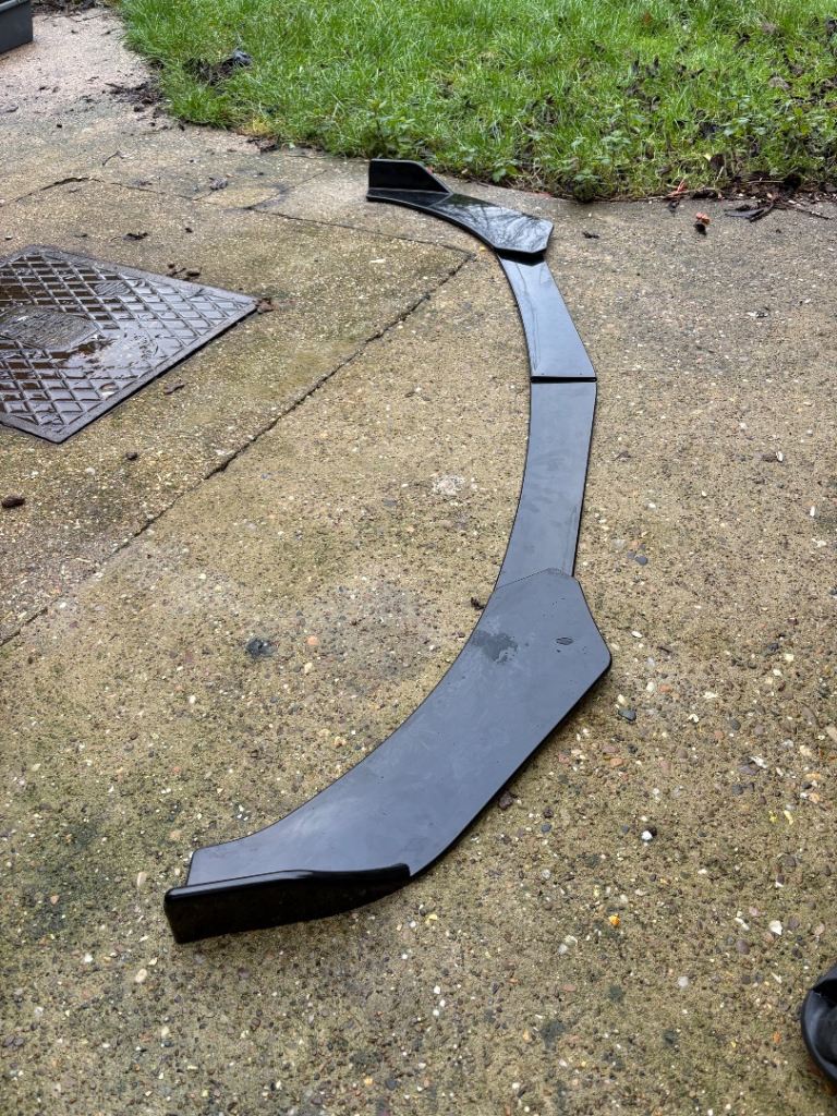 Vauxhall Corsa front splitter and side skirts 