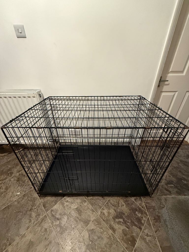 X-Large two door dog crate 