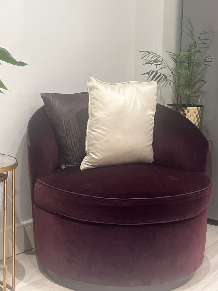 2 Swivel Sofas (Pillows included)