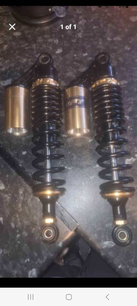 Rear mortobike shockers 