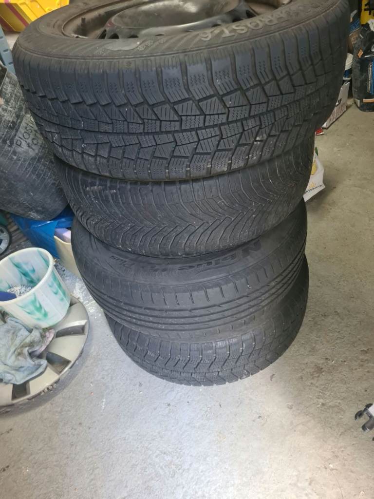 4 wheel tyres and rims trims vw audi