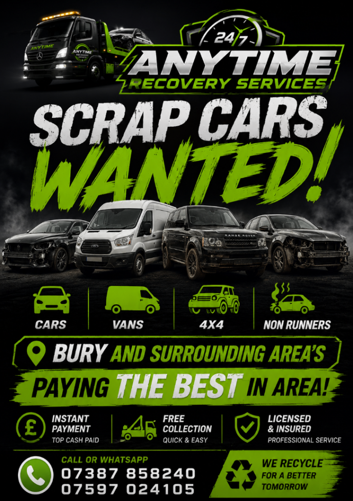 Scrap Cars Wanted 