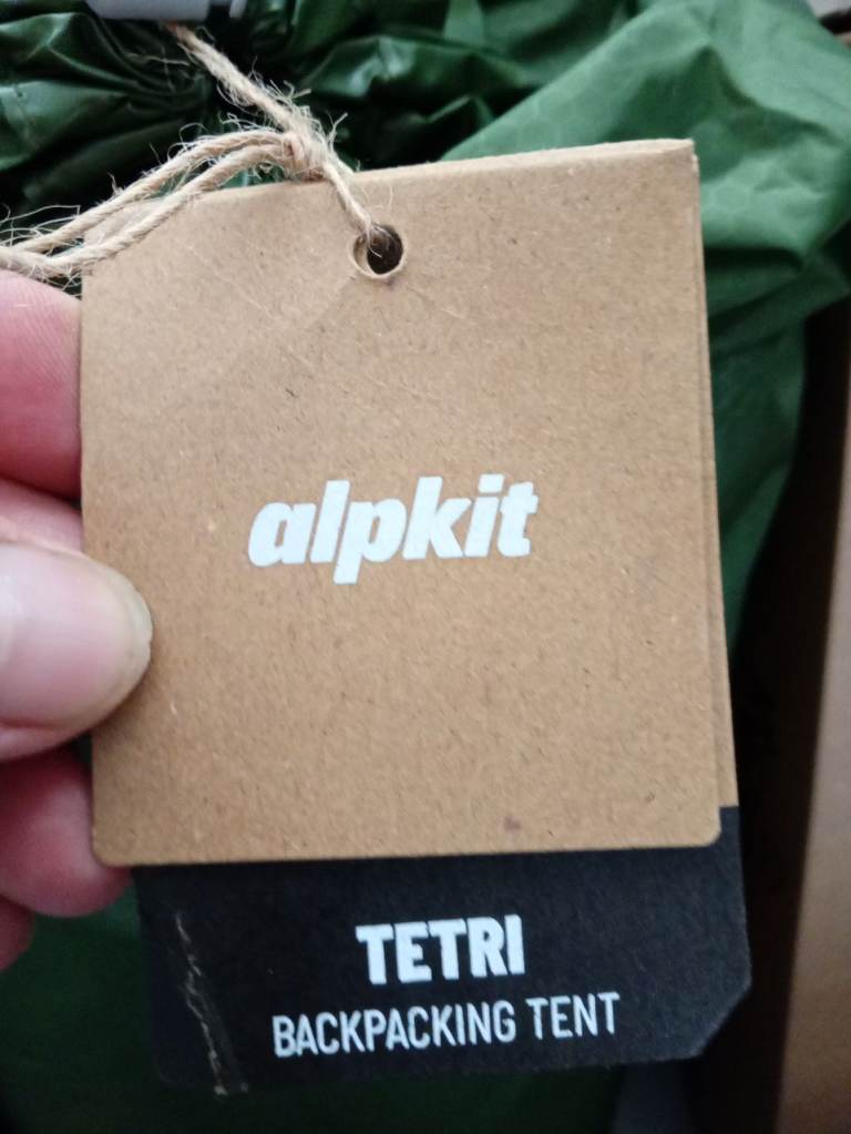 New tent and hiking 