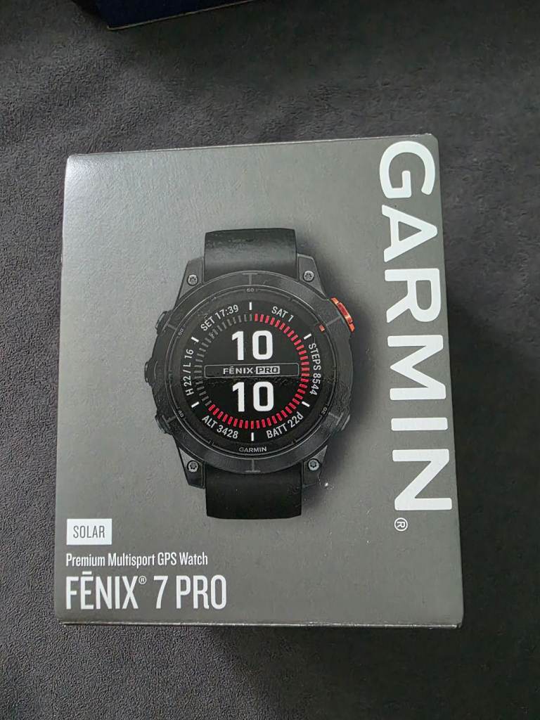 Garmin Fenix 7 Pro Solar Multisport GPS Watch – Brand NEW in box