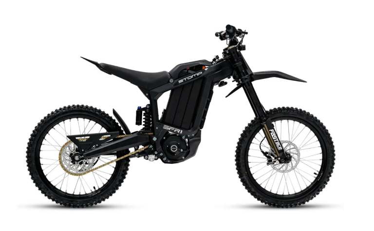 STOMP SFR1 BLACK ELECTRIC DIRT BIKE