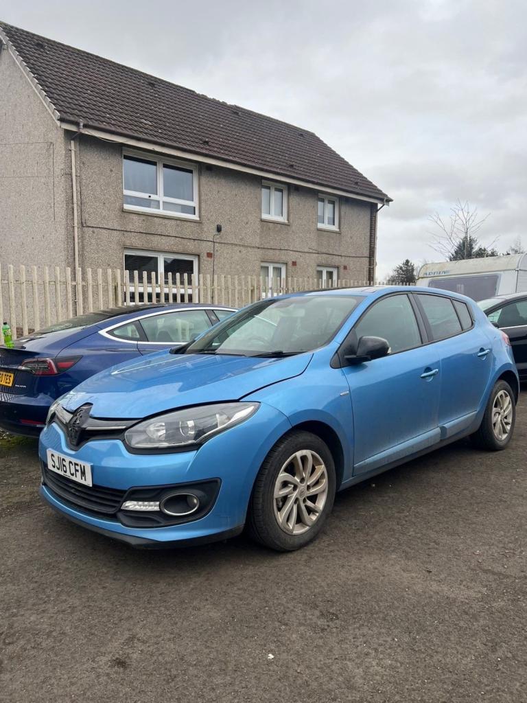 Renault megane low mileage for age 