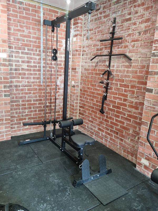 Mirafit M3 lat pulldown and seated row machine 