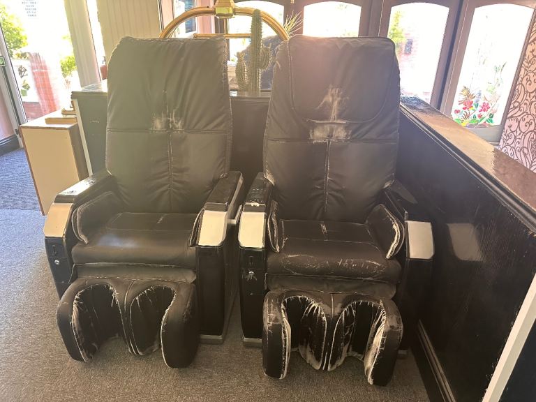 Electric Massage Chairs x2