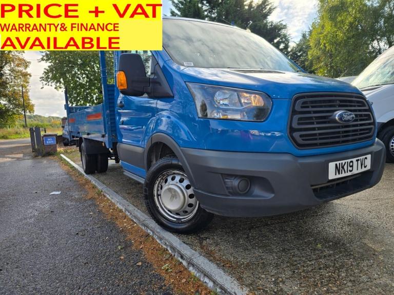 2019 Ford Transit 2.0 TDCi 130ps 350 LWB DROPSIDE (TWIN WHEEL) CHASSIS CAB Diesel Manual