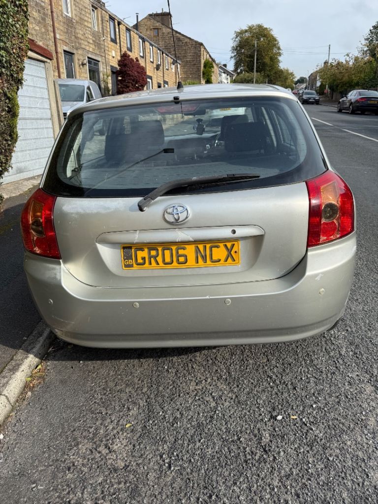 Toyota, COROLLA, Hatchback, 2006, Manual, 1598 (cc), 5 doors