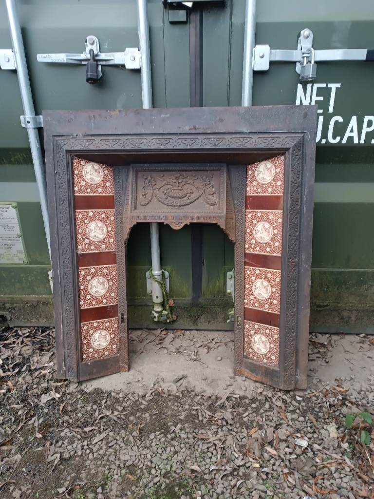Coast iron fireplace 
