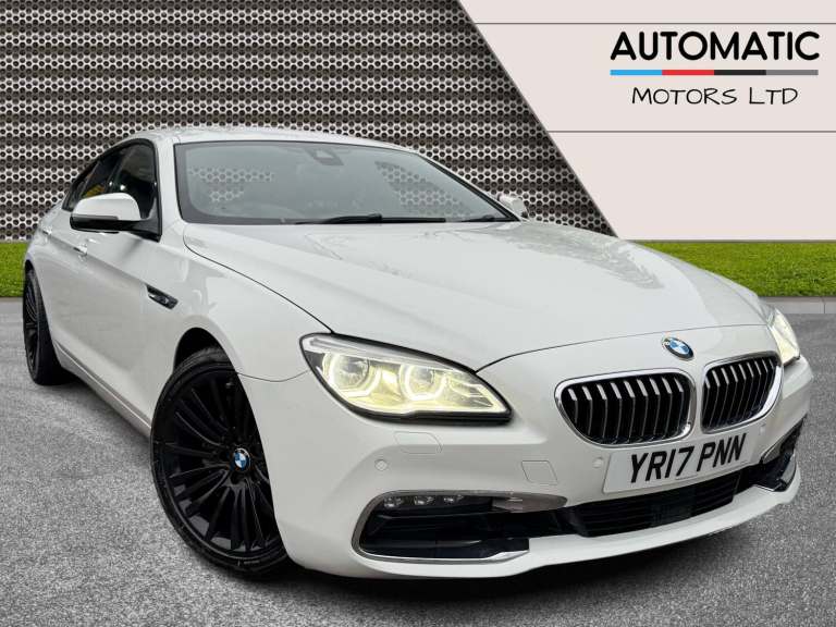 2017 BMW 6 Series Gran Coupe 3.0 640i SE Saloon 4dr Petrol Auto Euro 6 (s/s)