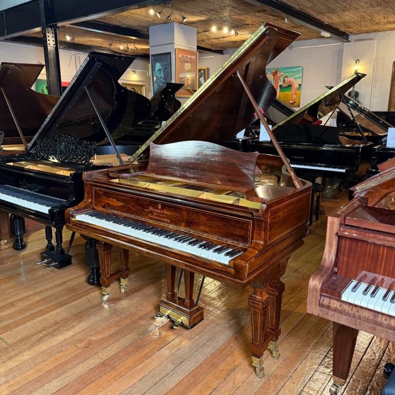 1902 Steinway & Sons Model A Grand Piano Rosewood | Delivery, Tuning, Warranty, Stool
