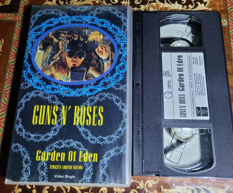 Guns 'N' Roses - Garden Of Eden - The Videosingle (VHS, 1993) b14