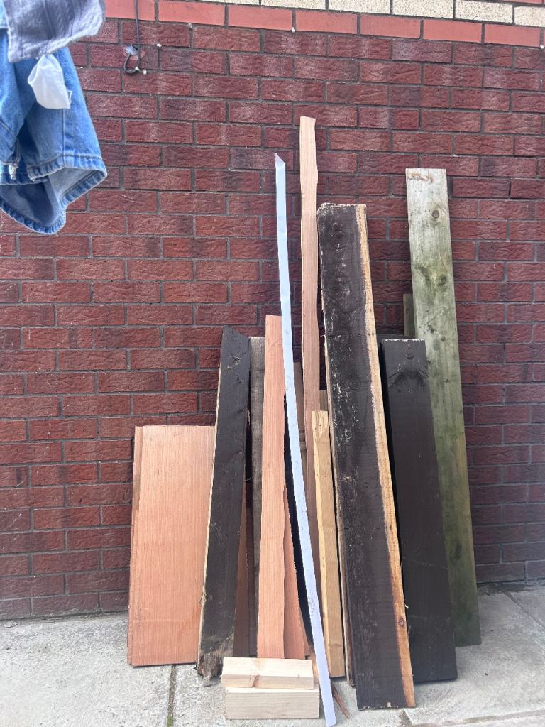 Various Offcuts & Boards - Mixed Wood Scrap