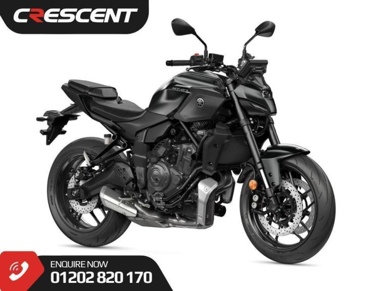 YAMAHA MT-07 Y-AMT 2026 - LATEST MODEL - TECH BLACK - SAVE 859 - ONE BIKE ONLY
