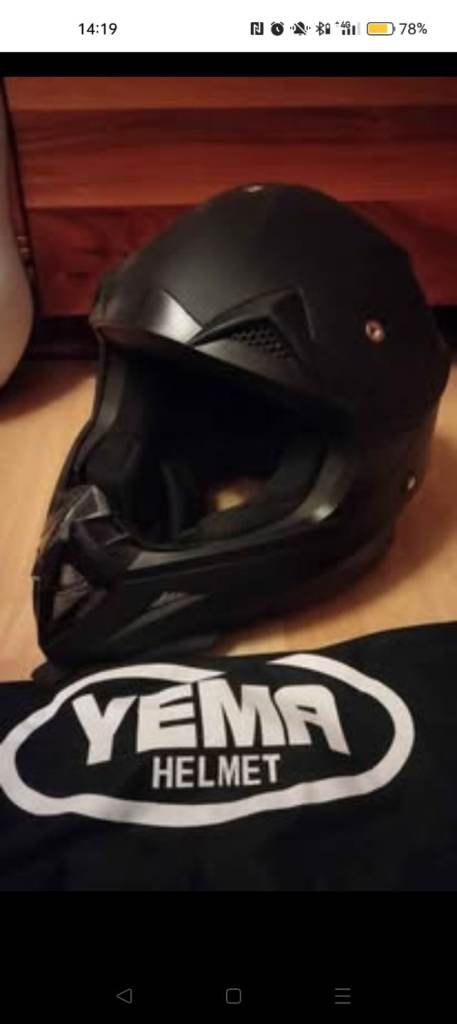 YEMA PROFESSIONAL FULL FACE HELMET BRAND NEW