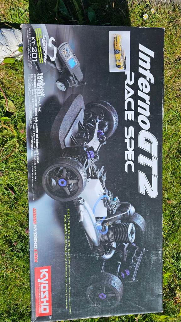 Rc kyosho inferno gt2 corvette remote control 