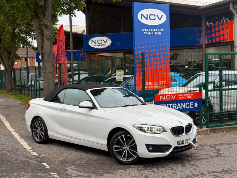 2018 BMW 2 Series 218i Sport 2dr [Nav] CONVERTIBLE PETROL Manual