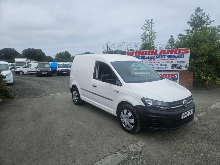 2019 ON 19 PLATE VOLKSWAGEN CADDY C20 STRATLINE TDI 102 BLUEMOTION 76K ULEZ FREE