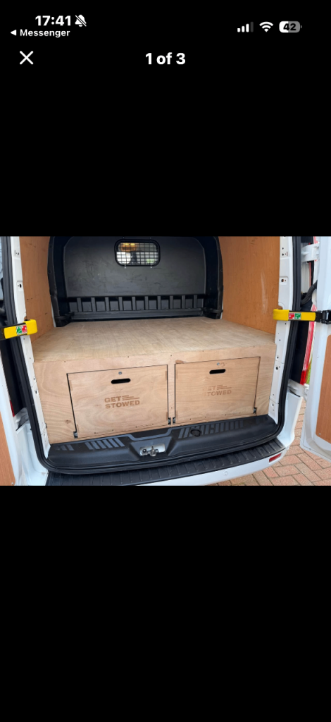 Ford transit storage drawers 