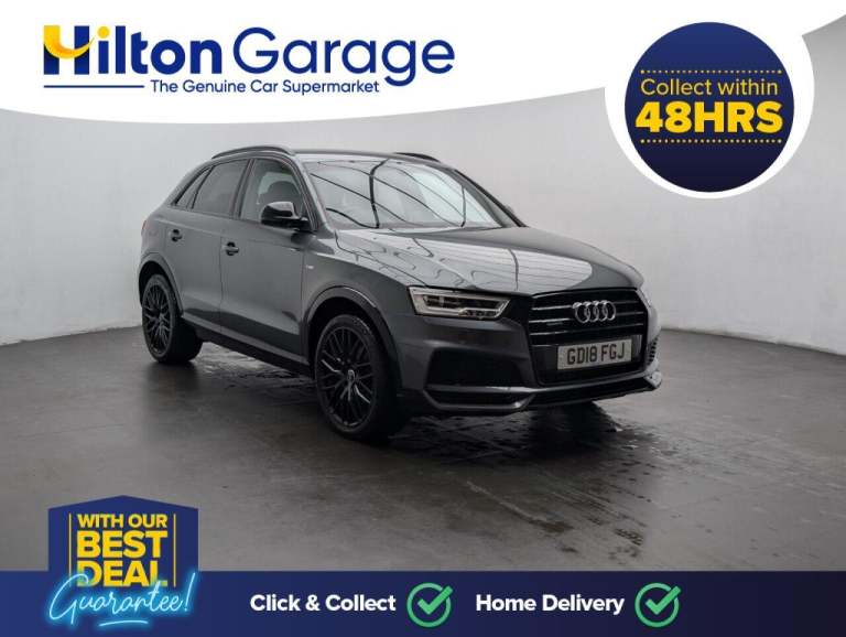 2018 Audi Q3 2.0 TFSI Black Edition SUV 5dr Petrol S Tronic quattro Euro 6 (s/s) (180 ps ESTATE P...