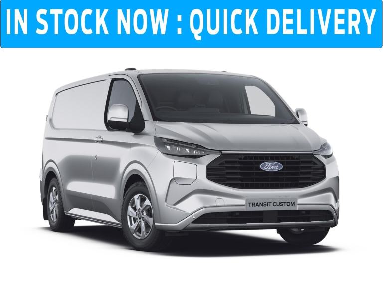 BRAND NEW Ford Transit Custom Limited 320L1 2.5L 232PS pHEV AUTO Moondust Silver