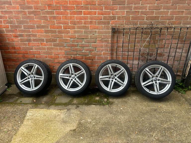 Genuine OEM Audi Alloy Wheels with Tyres / Great Condition / Bournemouth - £525 sold As Seen 