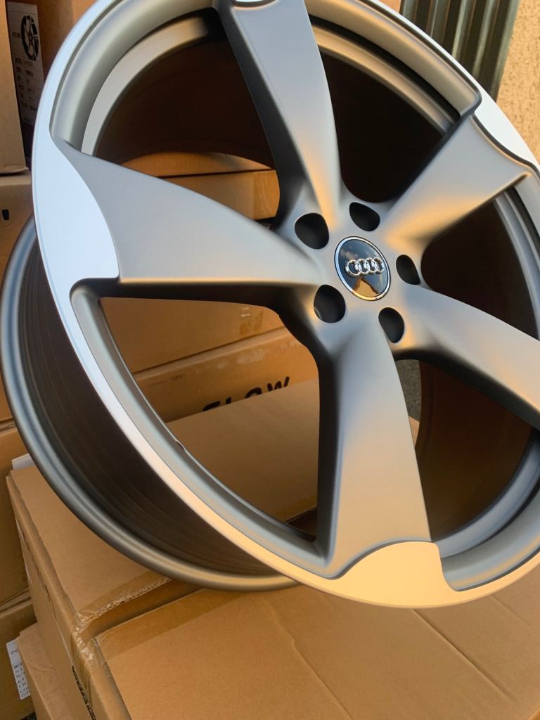 20" AUDI TTRS ALLOY WHEELS new VW SEAT SKODA 