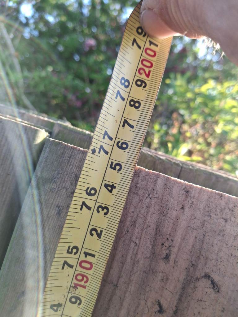 Used fence panels 