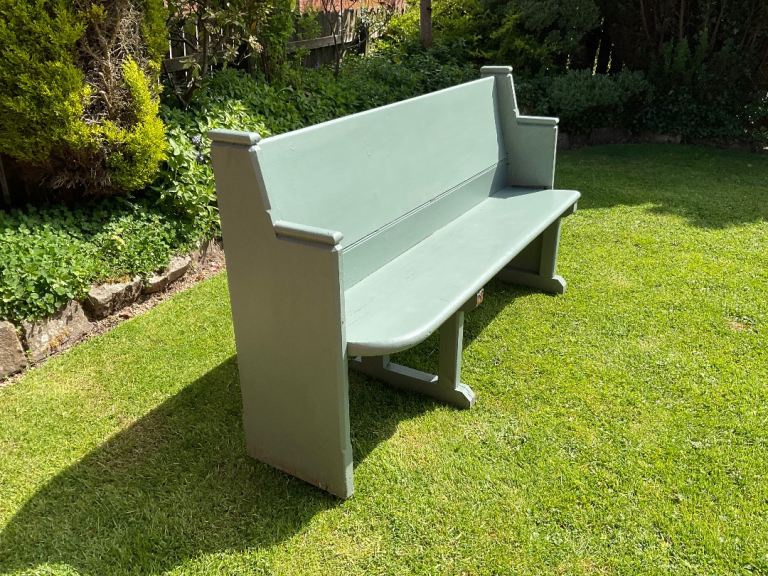 Original Church Pew Bench / Chair. Can Deliver. Can be used Indoors or Outdoors 