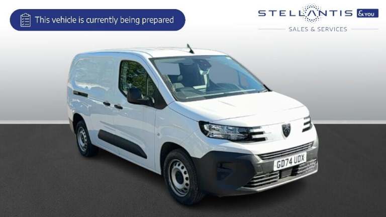 2025 Peugeot Partner 1.5 BlueHDi 100 Professional Crew Van PANEL VAN DIESEL Manual