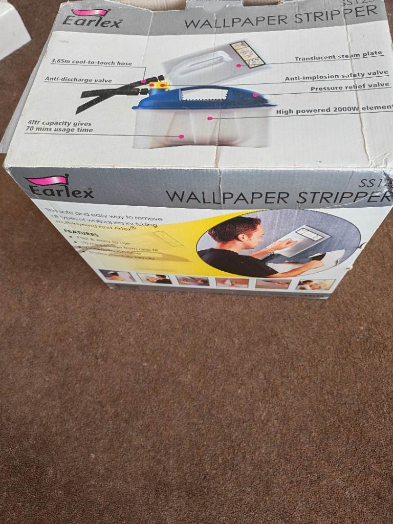 Earlex 2000w wallpaper steamer/stripper 