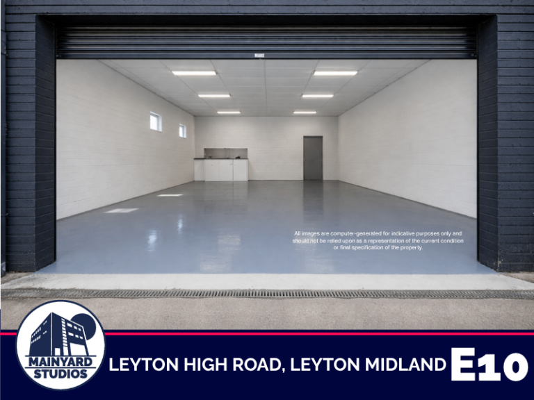 6 Months Free! Commercial Studios | Industrial Unit | Creative Space For Rent In Leyton E10