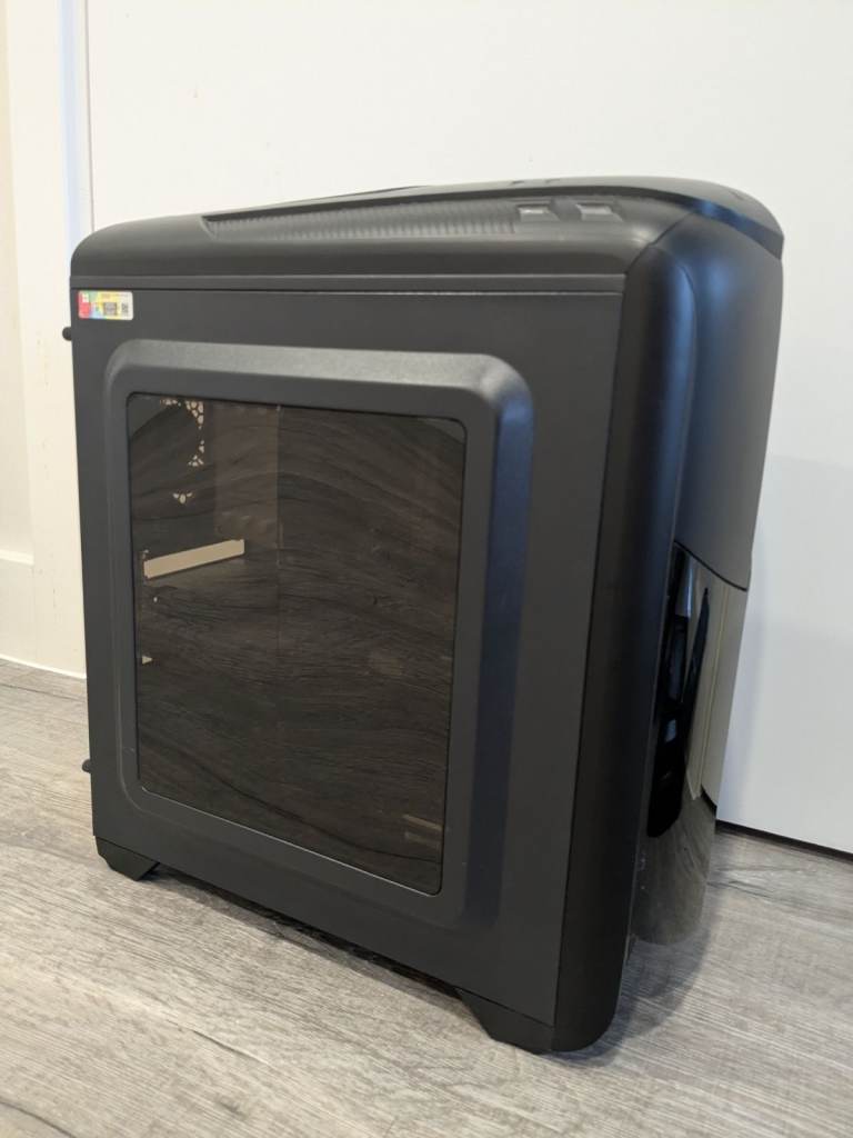 Rx 7600 hellhound GPU Gaming PC - AMD 5600 CPU - 16gb RAM - upgraded fans all around (case and CPU)