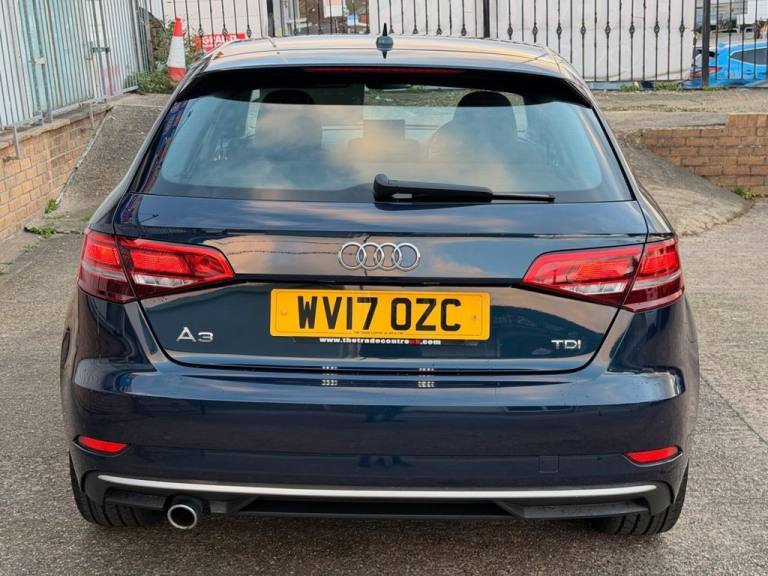 2017 17 AUDI A3 1.6 TDI SPORT SPORTBACK 5DR DIESEL MANUAL EURO 6 (S/S) (110 PS) 
