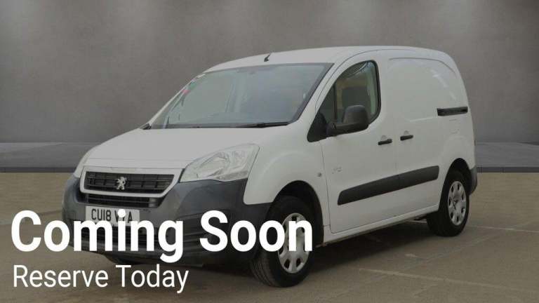 2018 Peugeot Partner 636 SE 67 Van Auto PANEL VAN ELECTRIC Automatic