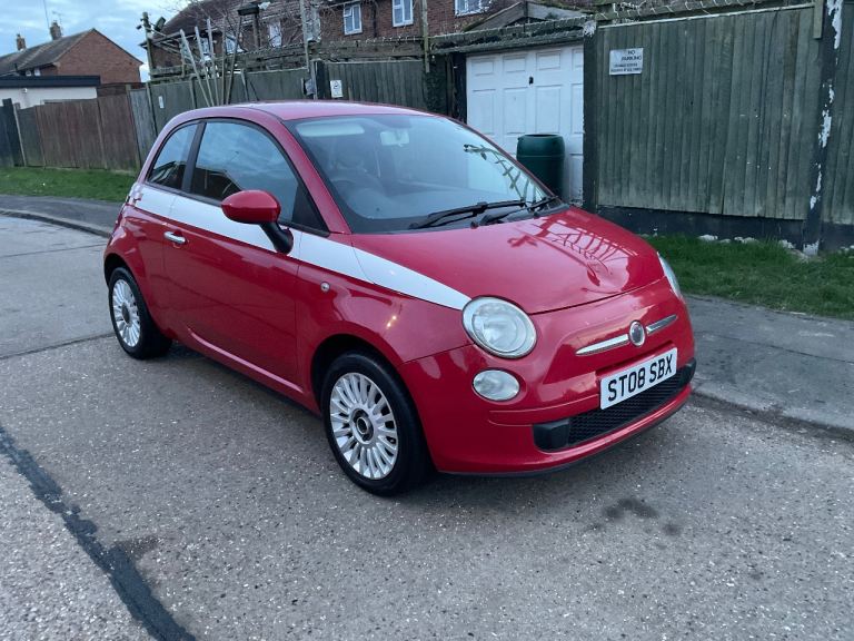 Fiat, 500, Hatchback, 2008, Manual, 1242 (cc), 3 doors