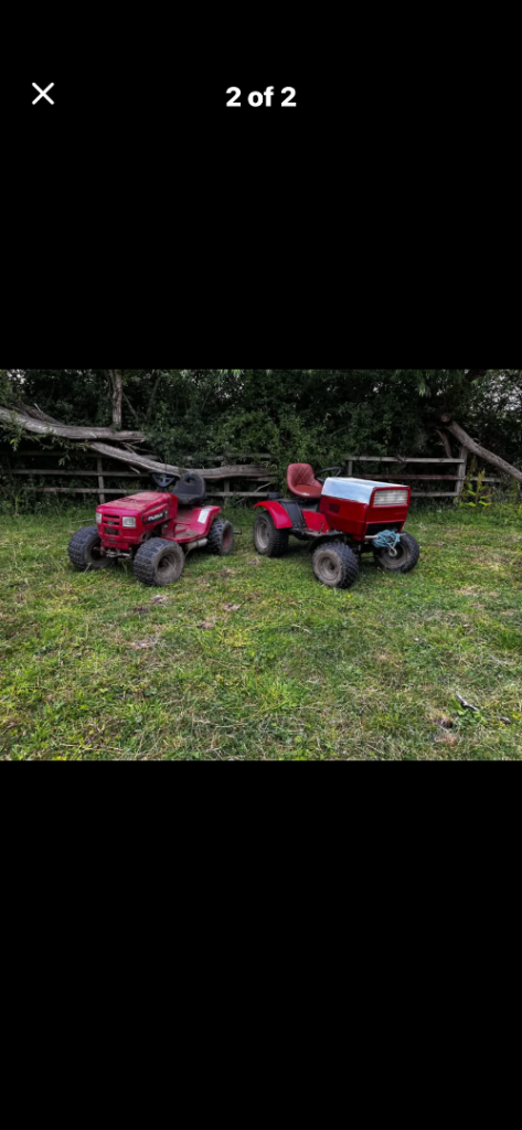 MTD lawnflight (white bonnet)