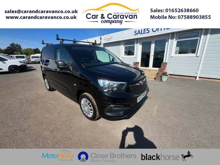 2022 72 VAUXHALL COMBO 1.5 TURBO D 2300 SPORTIVE PANEL VAN 4DR DIESEL AUTO L1 H1