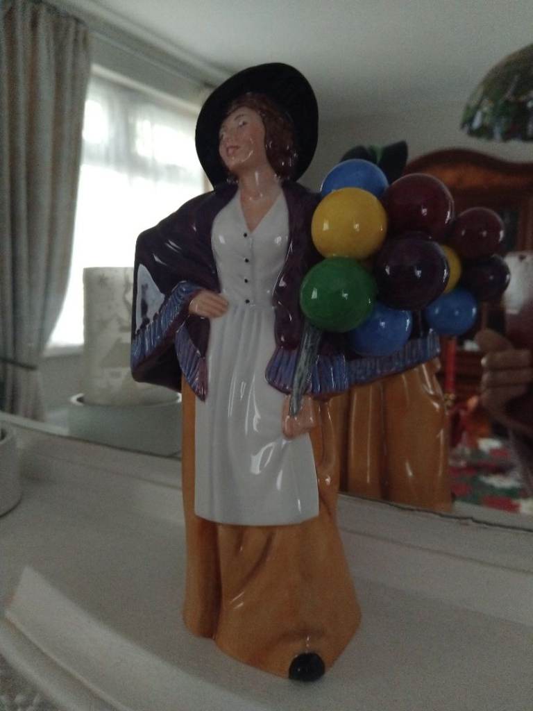 Royal Doulton Ballon Lady figurine.