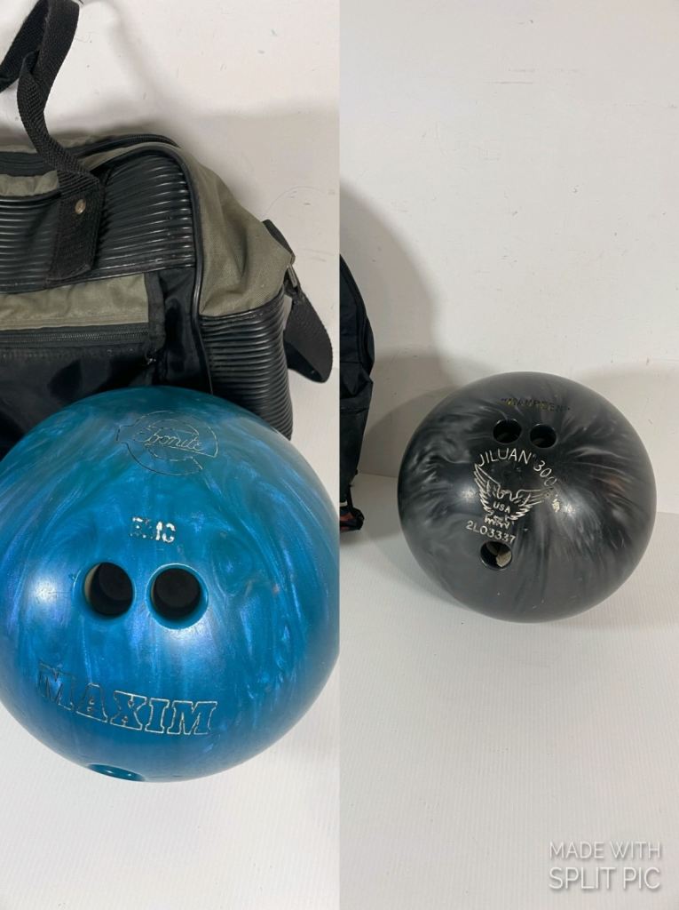image for Two Bowling Balls Ebonite Maxim Jiluan 300