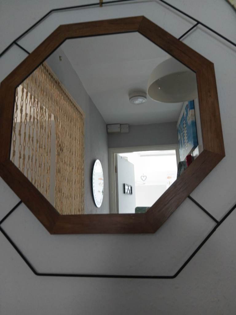 Industrial look miror