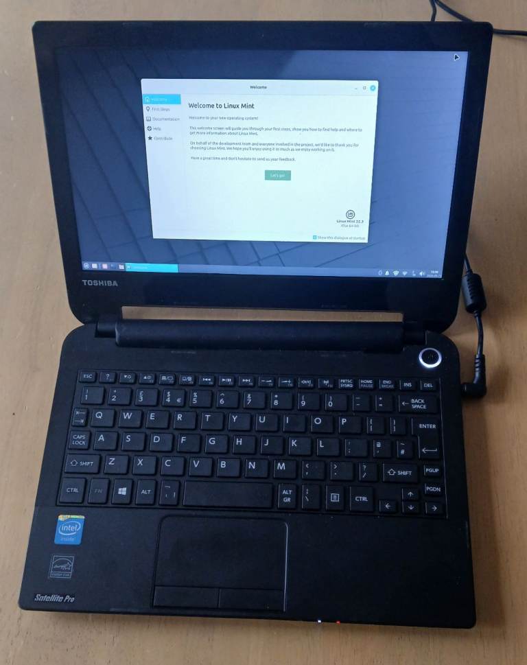 Toshiba Satellite Pro NB10-A-12H laptop recent upgrades