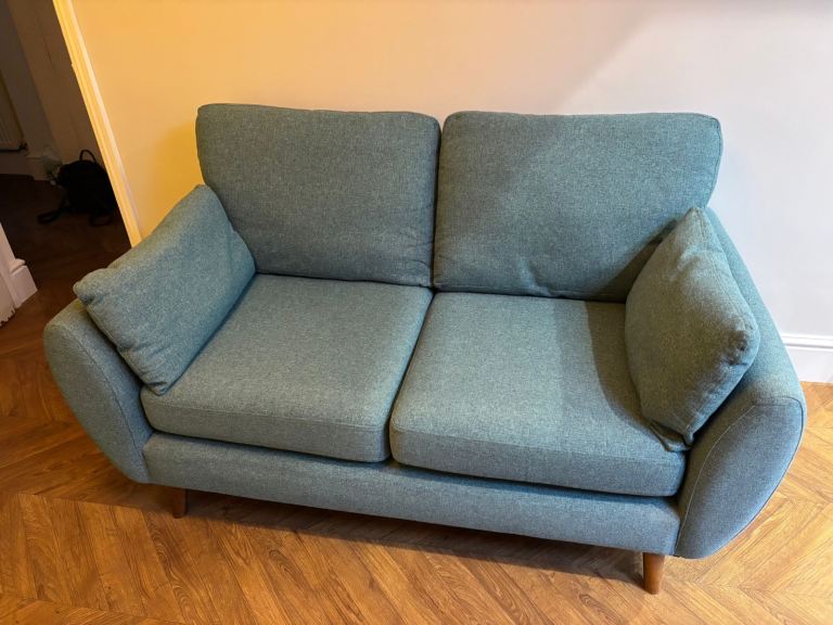 Next 2 seater sofa in teal