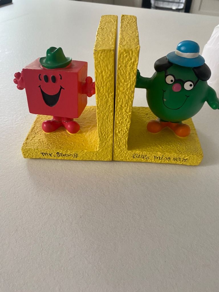 Mr. Men & Little Miss Bookends – Good Condition