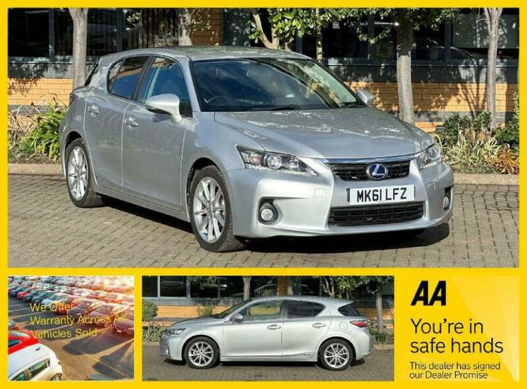 2011 Lexus CT 1.8 200h SE-I CVT Euro 5 (s/s) 5dr HATCHBACK Hybrid Automatic